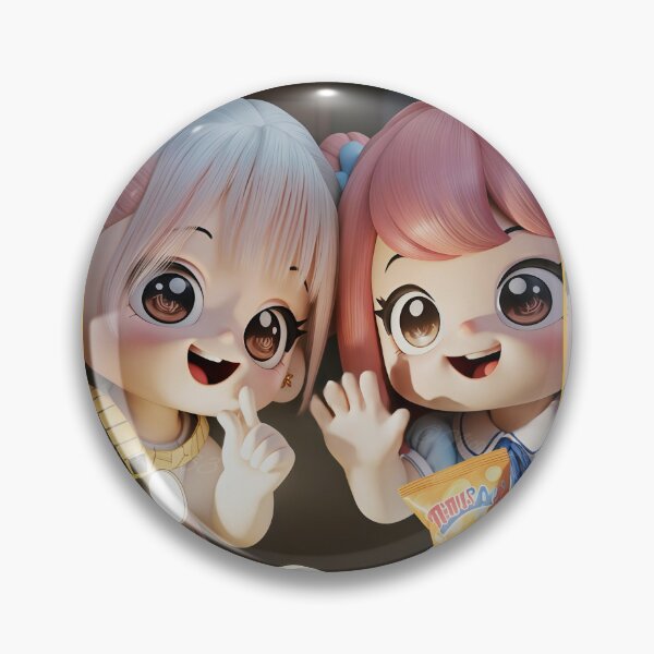 Item preview, Cute Kawaii Plushie Best Friends Sleepover Art - Midnight Snack designed and sold by Nicole_83.