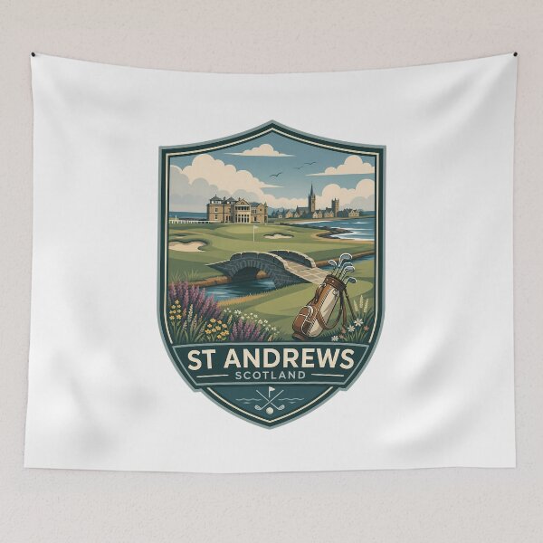 Item preview, St Andrews Scotland Historic Golf Course  designed and sold by FrontierCosmic.