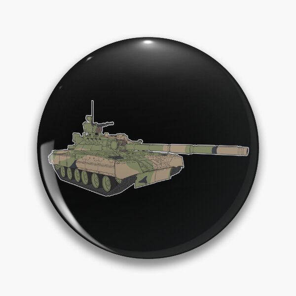 Item preview, T-80 Battle Tank Camouflage 3-4 View Minimal Art designed and sold by FAawRay.