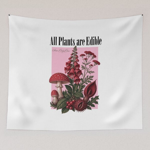 Item preview, All Plants Are Edible Organic Gardening designed and sold by LuminOrb.