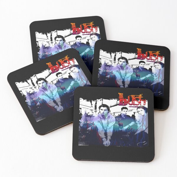 Item preview, Bush Band 90s Alternative Rock Portrait designed and sold by khampol.