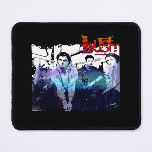 Item preview, Bush Band 90s Alternative Rock Portrait designed and sold by khampol.