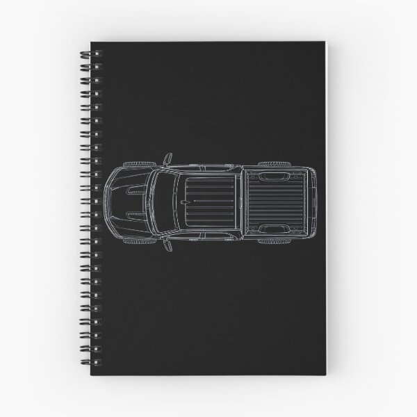 Item preview, Blueprint Pickup Truck Overhead Technical Schematic designed and sold by Piising.