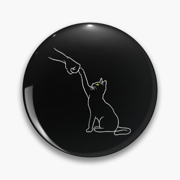 Item preview, Cute Cat Fist Bump designed and sold by bajsanti.