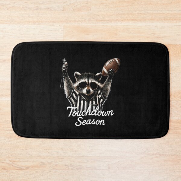 Item preview, Raccoon referee touchdown season illustrated designed and sold by oliviamaer.