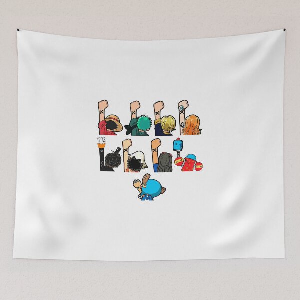 Item preview, One Piece Straw Hat Crew Arm Raise Chibi designed and sold by NorthenStudio.