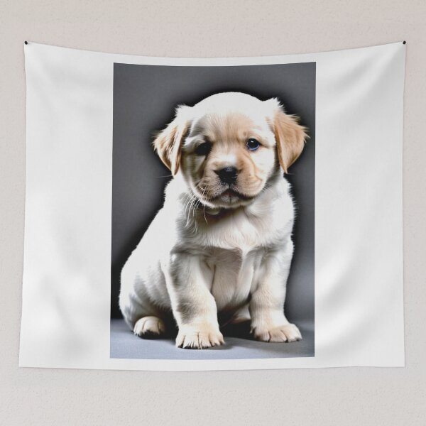 Item preview, Animals - Labrador Retriever Puppy, Engaging Studio Portrait designed and sold by World-Pets.