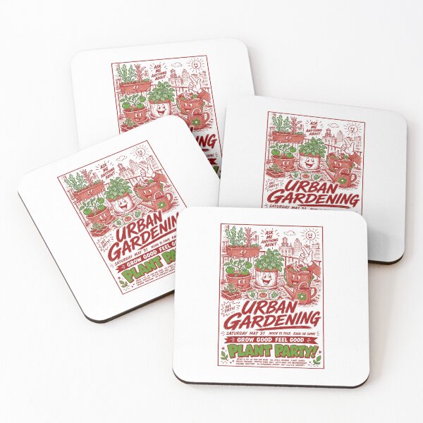 Item preview, Urban Gardening Plant Party Grow Good Feel Good designed and sold by LuminOrb.