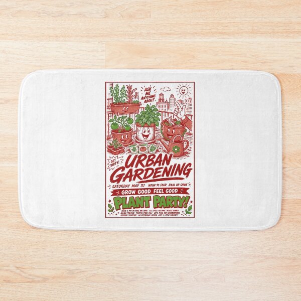 Item preview, Urban Gardening Plant Party Grow Good Feel Good designed and sold by LuminOrb.