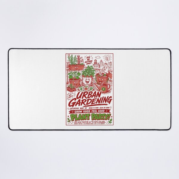 Item preview, Urban Gardening Plant Party Grow Good Feel Good designed and sold by LuminOrb.