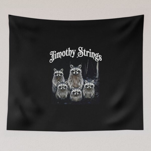 Item preview, Jimothy Strings Raccoon Graphic designed and sold by oliviamaer.