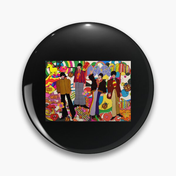 Item preview, 1960s Psychedelic Pop Art Band Cartoon Moodboard Collage designed and sold by pholinh659.