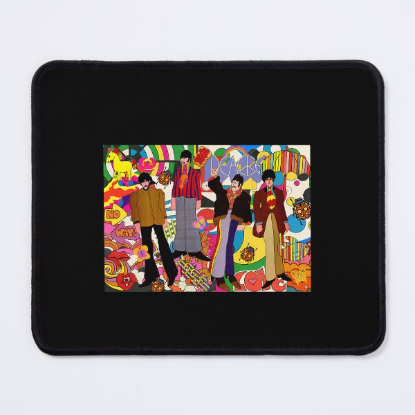 Item preview, 1960s Psychedelic Pop Art Band Cartoon Moodboard Collage designed and sold by pholinh659.