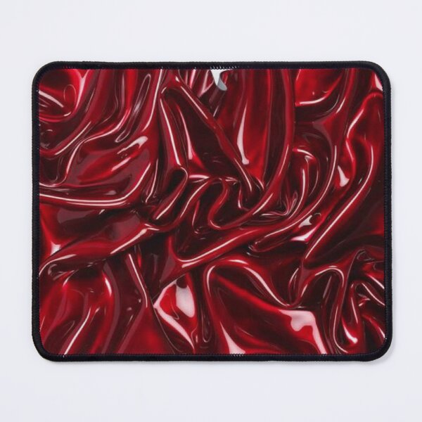 Item preview, Red Liquid Glossy Silk Draped Latex Folded Texture designed and sold by LYAN-STORE.