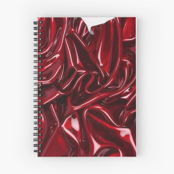 Item preview, Red Liquid Glossy Silk Draped Latex Folded Texture designed and sold by LYAN-STORE.