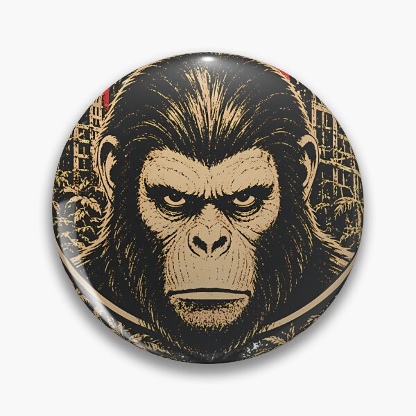Item preview, Planet of the Apes â€“ Vintage Ruined City Retro Sci-Fi  Design designed and sold by RetroGalaxies.