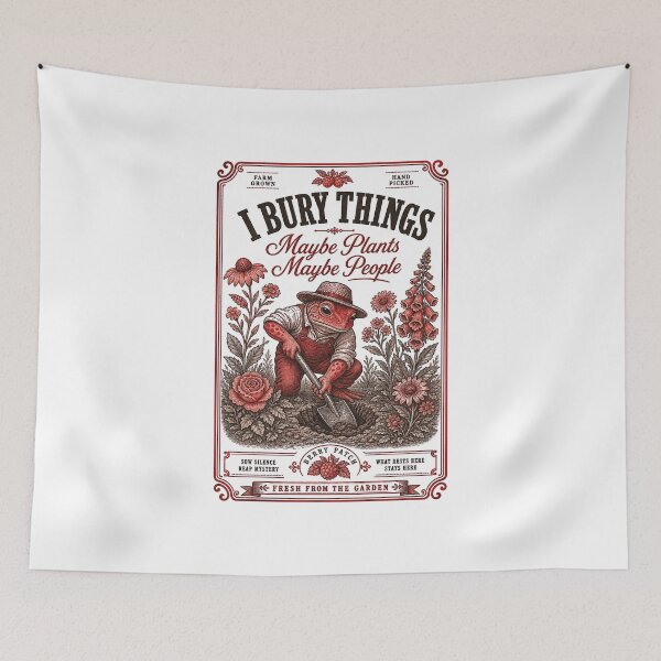 Item preview, Urban Gardening I Bury Things Maybe Plants designed and sold by LuminOrb.