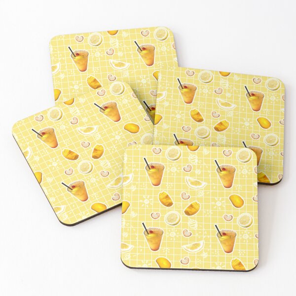 Item preview, Yuzu Yellow Pattern designed and sold by Bean-Dogg.