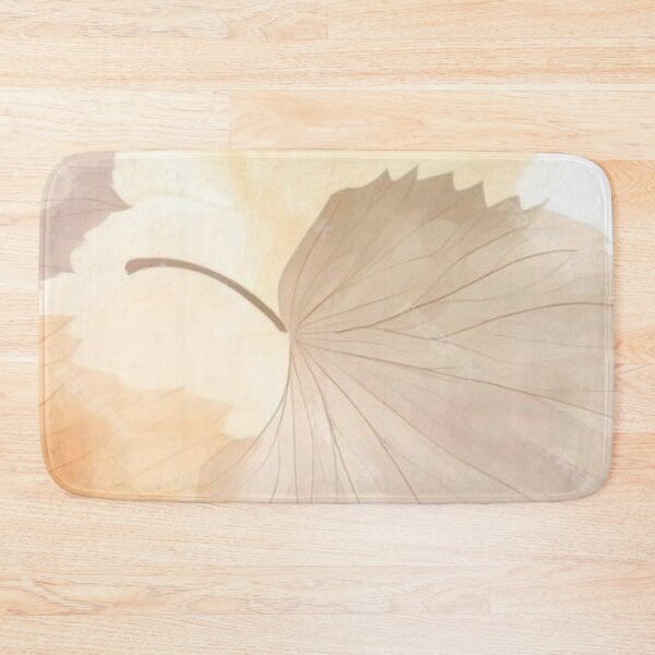 Item preview, Beige Autumn Leaves Watercolor Delicate Botanical Foliage designed and sold by LYAN-STORE.