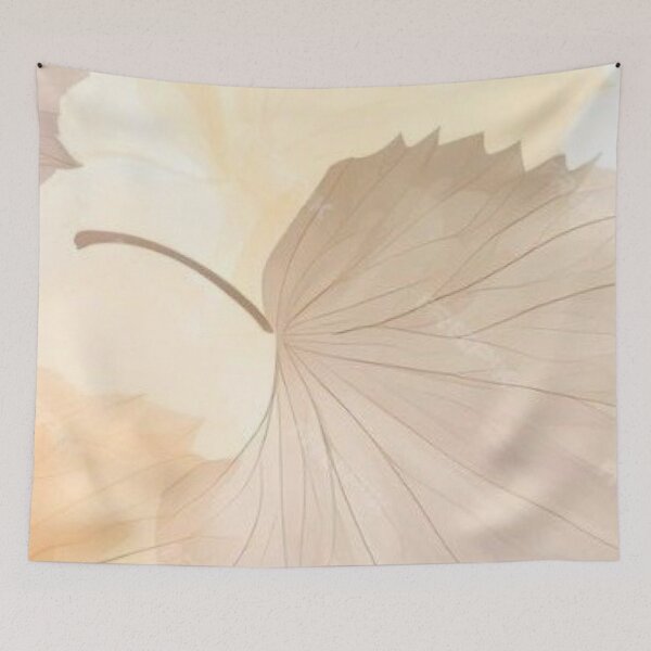 Item preview, Beige Autumn Leaves Watercolor Delicate Botanical Foliage designed and sold by LYAN-STORE.