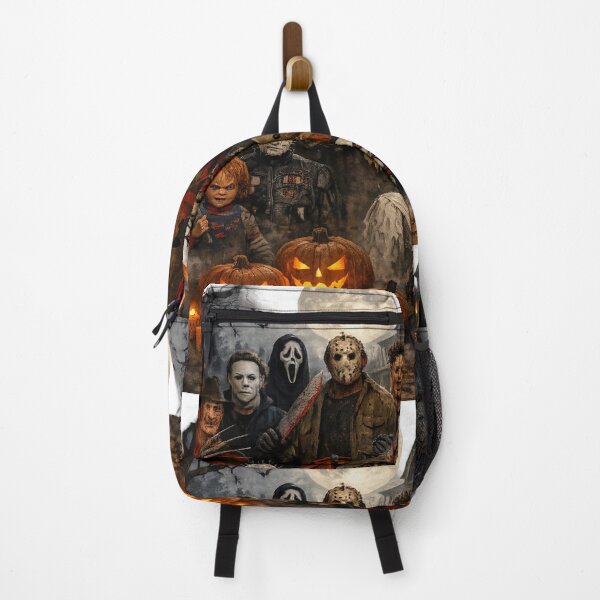 Item preview, All Horror Villains Together Halloween Night Design designed and sold by EdgeSphere.