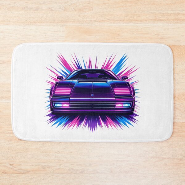 Item preview, Synthwave 80s Retro Car Neon Burst designed and sold by Piising.