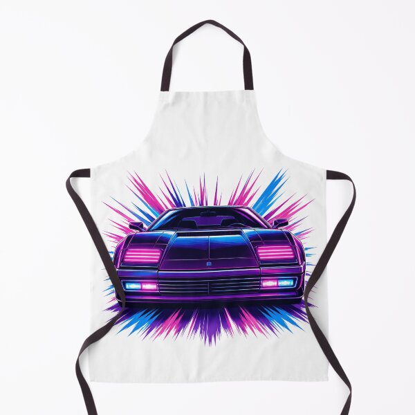 Item preview, Synthwave 80s Retro Car Neon Burst designed and sold by Piising.