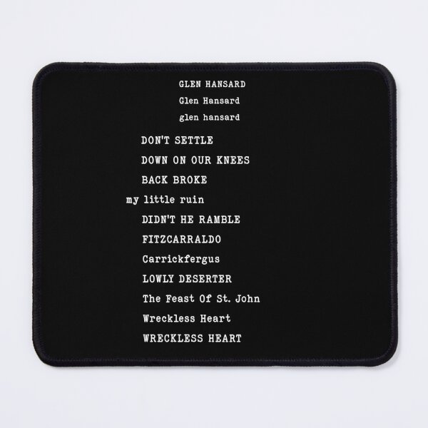 Item preview, Glen Hansard Album designed and sold by oliviamaer.
