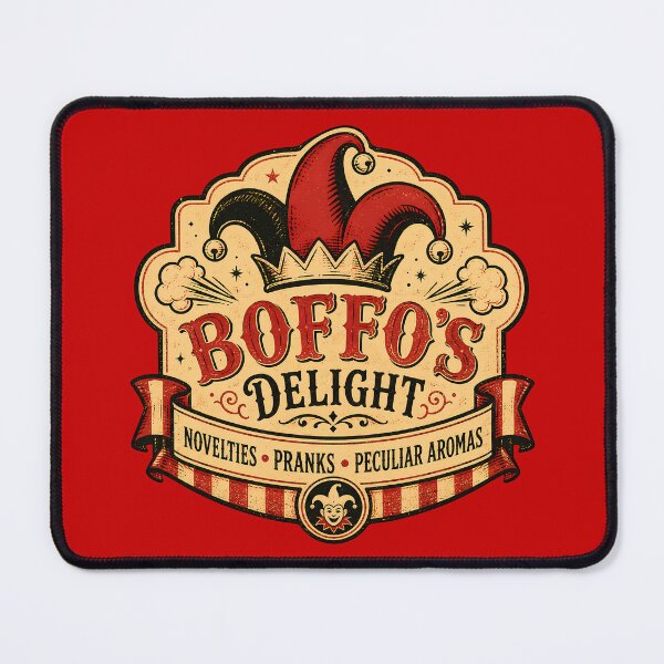 Item preview, Boffo’s Delight Joke Shop Label designed and sold by agearb.