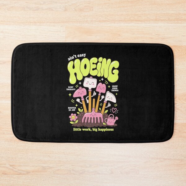 Item preview, Hoeing Aint Easy Organic Gardening Plants designed and sold by LuminOrb.