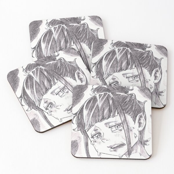 Item preview, Crying Girl - Original Anime Pencil Sketch designed and sold by KSS-Nikomin.