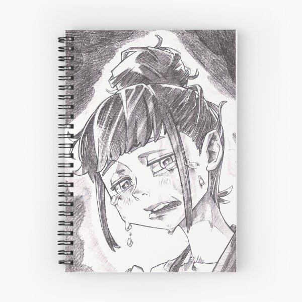 Item preview, Crying Girl - Original Anime Pencil Sketch designed and sold by KSS-Nikomin.