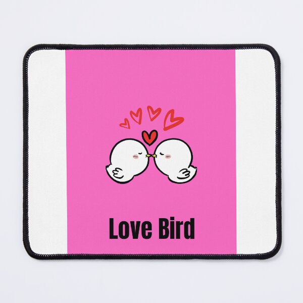 Item preview, Kawaii Love Birds Decal | Romantic Bird Couple Sticker* designed and sold by Khanworld1234.