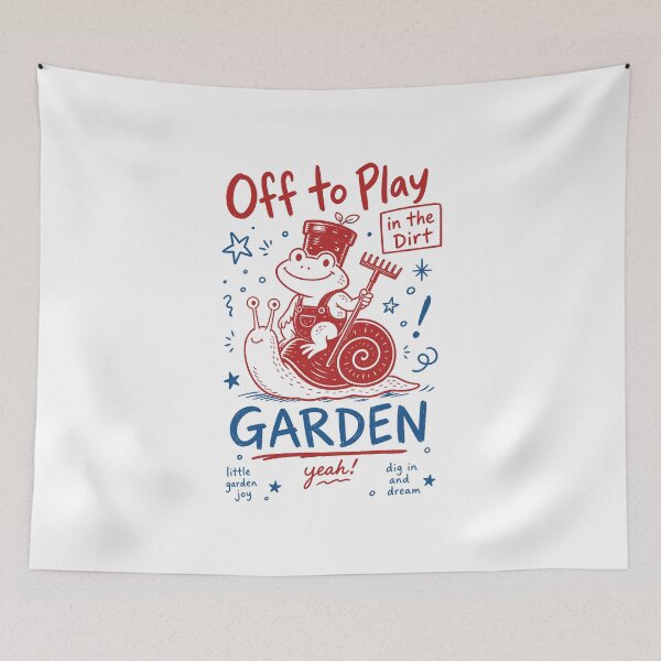 Item preview, Urban Gardening Off To Play In The Dirt designed and sold by LuminOrb.