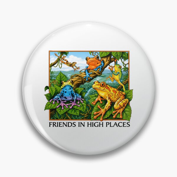 Item preview, Friends in High Places Frog 90s designed and sold by bajsanti.