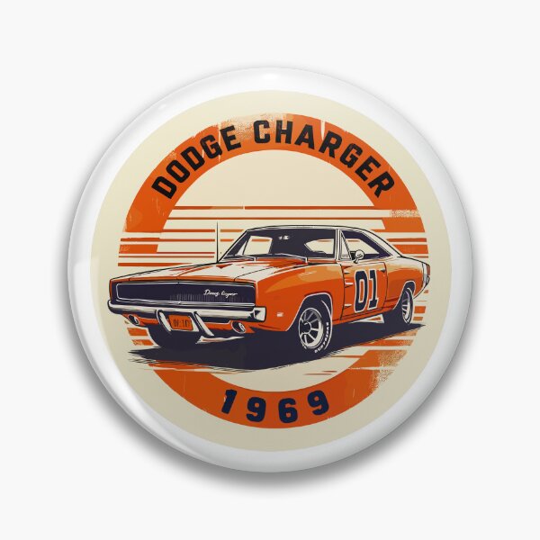 Item preview, Vintage Car Classic Charge 1969 designed and sold by PrintCarClub.
