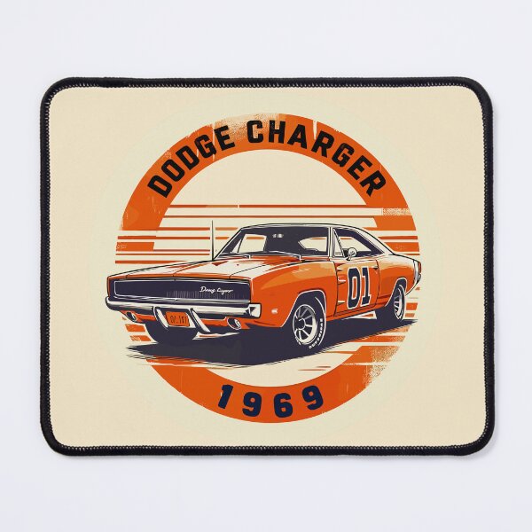 Item preview, Vintage Car Classic Charge 1969 designed and sold by PrintCarClub.
