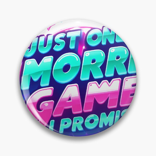 Item preview, Just One More Game I Promise Gamer Retro Gaming Gift designed and sold by SivaStudios.