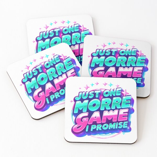 Item preview, Just One More Game I Promise Gamer Retro Gaming Gift designed and sold by SivaStudios.