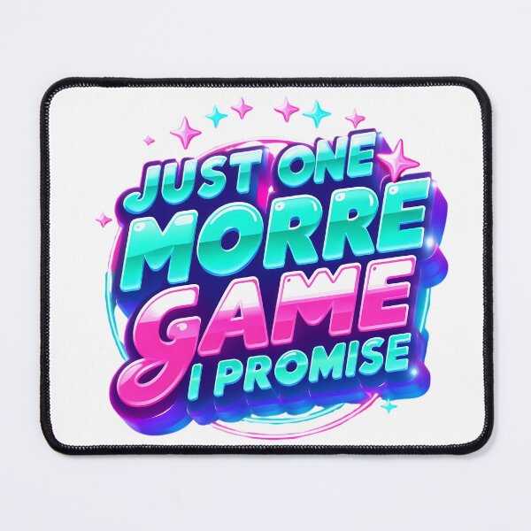 Item preview, Just One More Game I Promise Gamer Retro Gaming Gift designed and sold by SivaStudios.