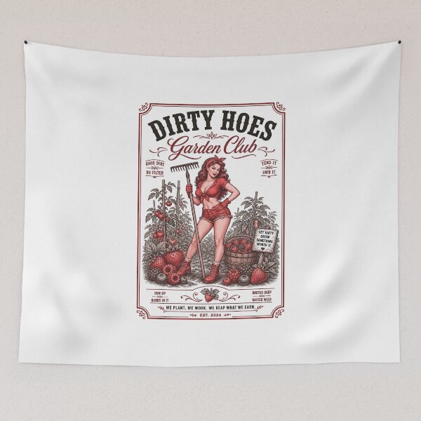 Item preview, Urban Gardening Dirty Hoes Garden Club designed and sold by LuminOrb.