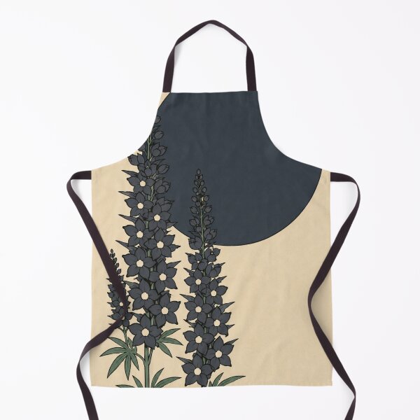 Item preview, July Birth Flower Larkspur — Birth Flowers No. 7 | Ukiyo-e Woodblock designed and sold by Planthem.