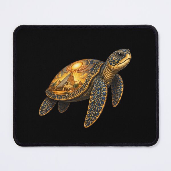 Item preview, Swimming Sea Turtle | Ocean Pyramid Art Collection designed and sold by Zaru Art Studio.