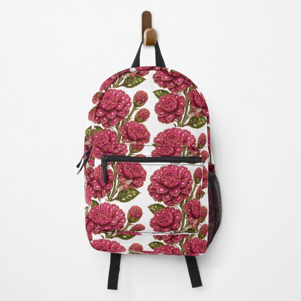 Item preview, CRYSTAL CYCLAMEN ZINNIA FLOWERS designed and sold by wordspixies.