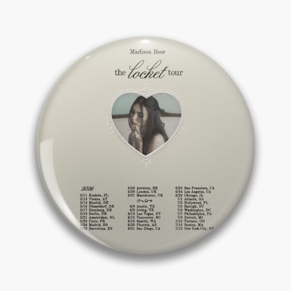 Item preview, Madison Beer The Locket Tour 2026 World Dates designed and sold by SamirBeer96.