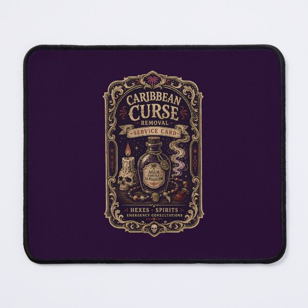 Item preview, Caribbean Curse Removal Service Card designed and sold by agearb.