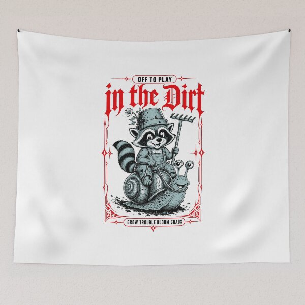 Item preview, Urban Gardening Off To Play In The Dirt designed and sold by LuminOrb.