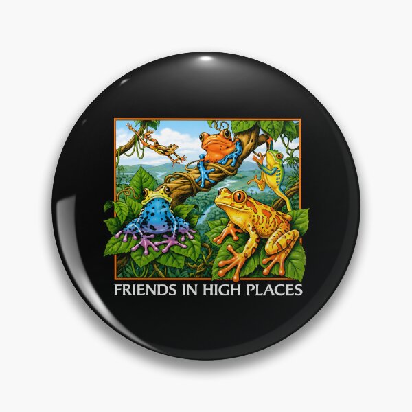 Item preview, Friends in High Places Frog 90s designed and sold by bajsanti.