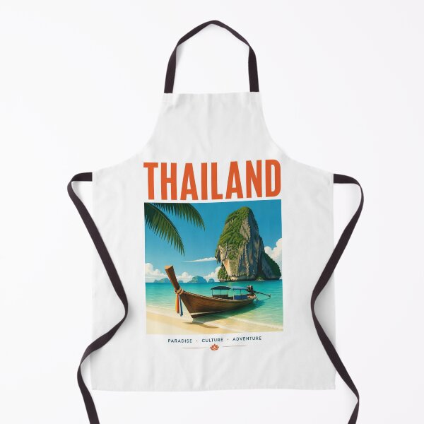 Item preview, Vintage Thailand Poster designed and sold by GoodOldVintage.