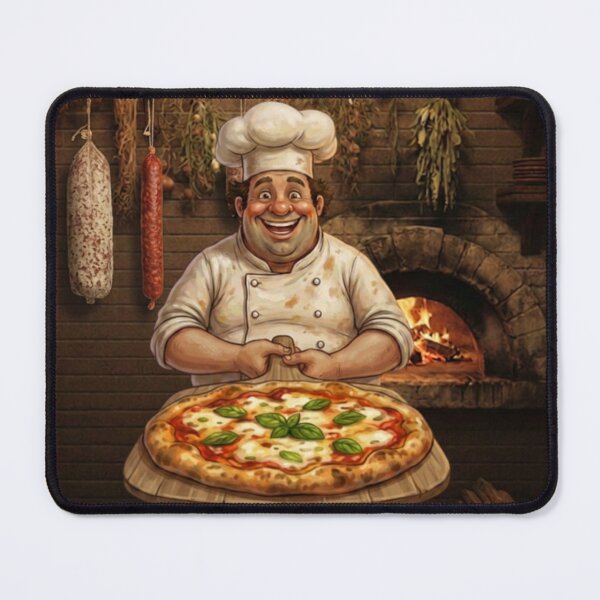 Item preview, Buon Appetito Pizza Chef - Funny Italian Pizzeria Art designed and sold by The store under the battleship :).